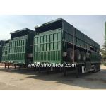 High Side Wall Semi Trailer With 2/3/4 Axles And Spare Tire Carrier for sale