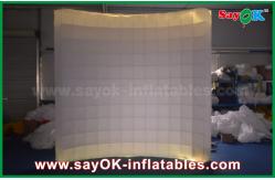 China Inflatable Photo Booth Rental Foldable Photo Booth Inflatable Lighting Wall Backdrop In Wedding supplier