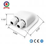 White IP68 ABS Cable Entry Housing Mount For RV Boats Caravans Marine for sale