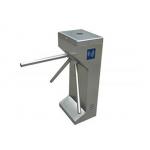RS485 Vertical Tripod Turnstile Gate Working Environment Indoors Or Outdoors With Shed for sale