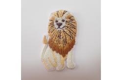 China Silver Thread Custom Embroidered Patch New Design For Garment Accessories supplier