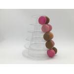 Disposable Plastic 10 Tier Macaron Tower For Cake