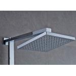 Brass Chrome Wall Mounted Rain Shower System ROVATE With Rainfall Shower Head
