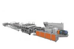China Double Screw PVC Foam Board Machine , Decoration Board Making Machine supplier