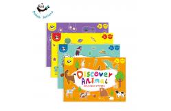 China Level Up Reusable Sticker Book Glossy Surface Baby Boy Stickers supplier
