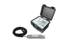 China Durable Area Velocity Flow Meter , Doppler Flow Meter Ultrasonic Portable supplier
