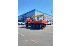 China 8 tons Dongfeng Crane Truck with Amplitude Expansion Rotation and Hoisting Mechanisms supplier