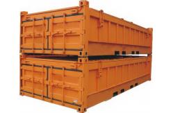 China Mineral Bulk Half Height ISO Container Cargo Transportion Steel Opentop supplier