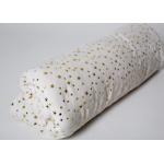 Silver Plating Flannel Polyester Fleece Blanket Reversible Plush Throw Fluffy Soft Bed