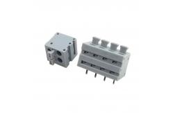 China HQ211V-2.54mm Pitch Screwless pcb spring terminal block supplier