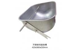 China Non Rusting Feeder Stainless Steel Drinking Trough 1.2mm Thickness supplier