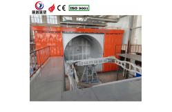 China Adjustable Rotating Speed Shuttle Rotomolding Machine For Industrial Applications supplier