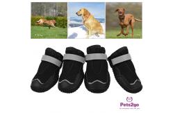 China Breathable Mesh 23.5x7.2cm 500g Dog Running Shoes supplier