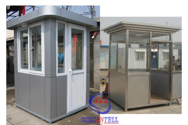 Simple Customized Prefabricated Sentry Box Used In Police Station