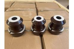 China Brown Glazed DT1-630 Transformer Porcelain Bushing insulator Oem Available supplier