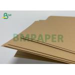 400gsm High Stiffness Kraft Cardboard Double Sided Brown Red Paper For Packaging Boxes for sale