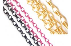 China Anti-static Hook Chain Link Metal Mesh Curtain Anodized Aluminium Material supplier
