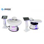 Slide Virtual Reality Game Machine 3 Dof Electric System With Helmets Coins Operated