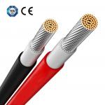 100m/roll Solar PV System Cable 6mm2 With Sheath Color Red And Black For Hybrid System for sale