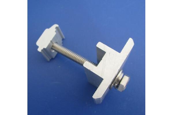 Mid Clamp Solar Roof Mounting Systems , 6005-T5 / 6063-T5 / 6060-T5