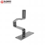 Anodizing Solar Panel Supports Stainless Corrugated Tile House Roof Bracket Hook for sale