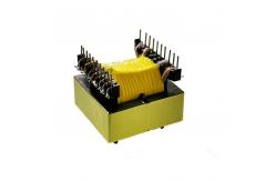 China Medical Equipment High Frequency Transformer EE55 Horizontal Direct Plug supplier