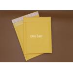 Yellow Kraft Shipping Bubble Mailers , Matt Bubble Wrap Packaging Envelopes for sale