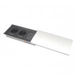 ROHS Wear Resistant Slide USB Desktop Power Socket for sale
