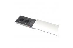 China ROHS Wear Resistant Slide USB Desktop Power Socket supplier