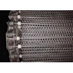 Steam Bread baking Oven 304 Stainless Steel Spiral Mesh Belt for sale