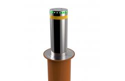 China Custom Retractable Security Bollards 219mm Diameter 600mm Height 6mm Thickness supplier