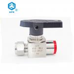 AFK Hydraulic Stainless Steel Ball Valve 316 Double Ferrule Threaded 1000Psi for sale
