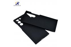China 0.65mm Thickness Ultra Thin Matte Samsung S22 Aramid Fiber Kevlar Phone Case supplier
