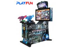 China Playfun Arcade video shooting game Alien Simulator game machine shooting supplier