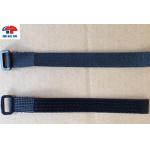 Stretchy Adjustable Loop Strap Fastener With Plastic Buckle , Black  Straps for sale