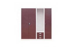China Easy Install Lightweight RAL Color Metal Wardrobe Closets supplier