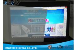 China Lightbox Front Print Backlit Film 165 Micron , Matte Inkjet Backlit Film Scuff Resistant supplier