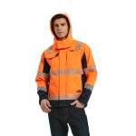 Rainproof HI VIS Softshell Jacket Fire Proof For Railway Workers for sale