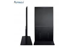 China 55 Inch Smart Free Standing Digital Poster Display Screen With IR Touch Technology supplier
