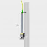 1510nm -1590nm Fiber Bragg Grating Screw In Fbg Pressure Sensor for sale