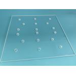 Thickened 9 Inch Wafer Calibration Quartz Glass Plate High Temperature