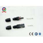 High Robustness Solar Panel Connectors UV Resistant Strong Current Carrying Capacity for sale