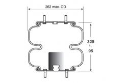China Front Rear W01-358-6960 Firestone Air Spring Air Inlet 1/4-18NPTF supplier