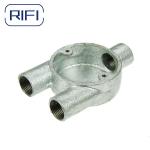 BS EN61386 Branch U Way 25mm Junction Box Malleable Iron Pvc Conduit Box