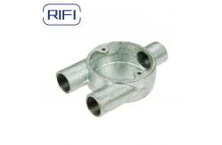 China BS EN61386 Branch U Way 25mm Junction Box Malleable Iron Pvc Conduit Box supplier