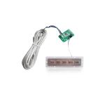 IP65 5 Keys Metal Keypad Rear Panel Mounting Atm Machine Keypad for sale