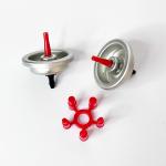 Standard Gas Lighter Refill Valve Metal And Plastic Material for Gas Lighter Cans for sale