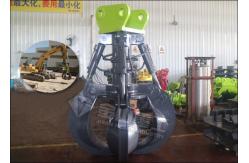 China SANY Excavator Rotating Grapple 60-120 Lpm Non Swing Bulk Material Handling supplier