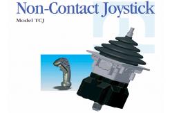 China TCJ Series Electronic Hand Control Lever Non - Contact Industrial Joystick supplier