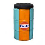 ISO9001 Custom Tin Cans Home Office Metal Bar Storage Stool Ottoman